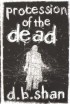 Procession of the Dead (UK, D B Shan, paperback) Cover Image